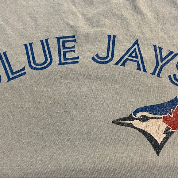 Gildan Toronto Blue Jays #27 Vladimir Guerrero Jr. short sleeve T-shirt - Size M - Picture 2 of 6